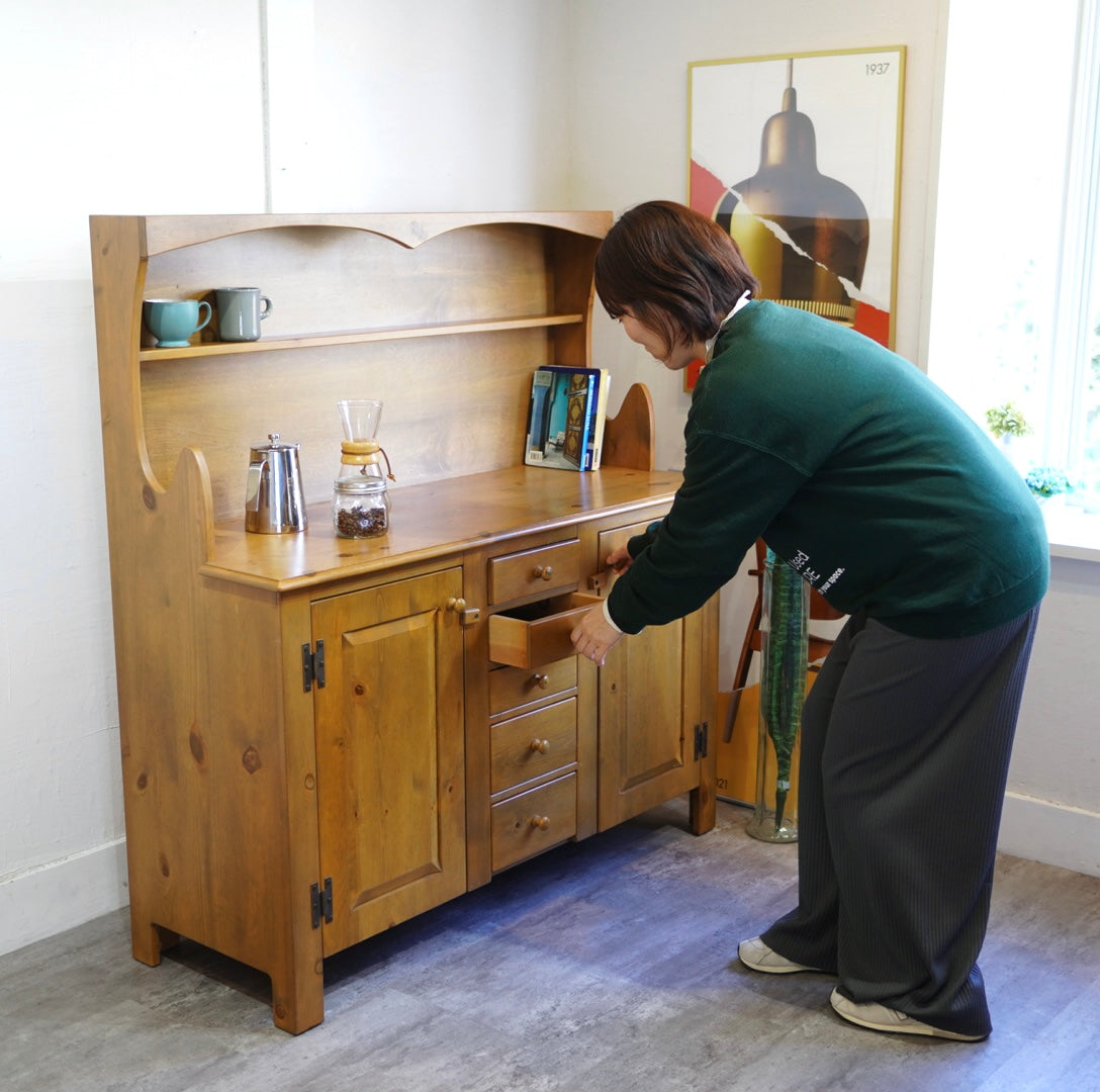 アンファン / enfant ミドルキャビネット サイドボード カントリースタイル パイン材