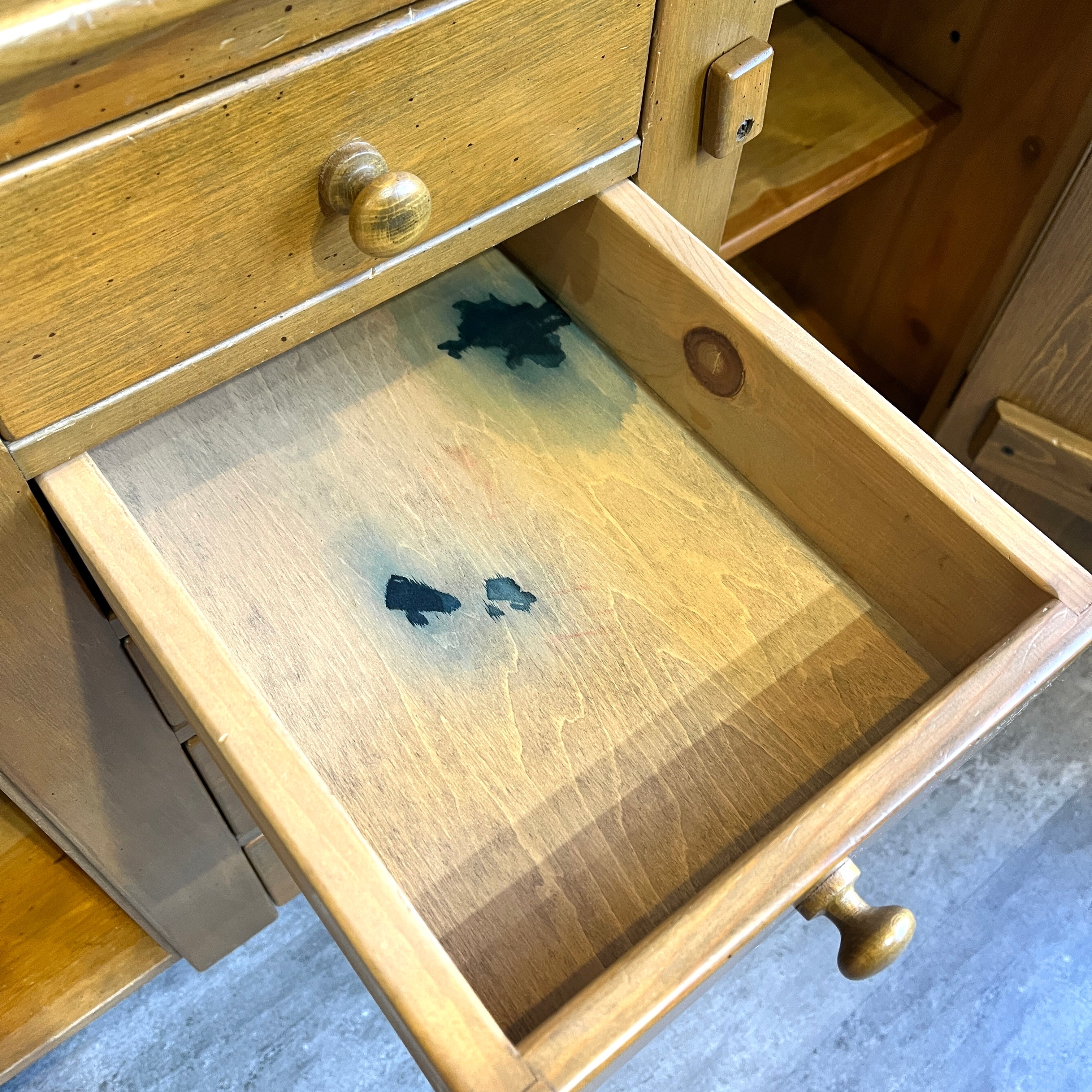 アンファン / enfant ミドルキャビネット サイドボード カントリースタイル パイン材