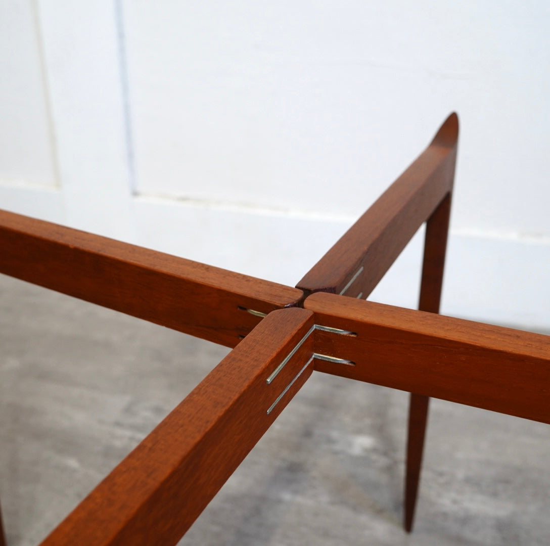 希少　ヴィンテージ　Fritz Hansen Pin Age サイドテーブル フリッツハンセン / FRITZ HANSEN トレイテーブル ラージ チーク 60