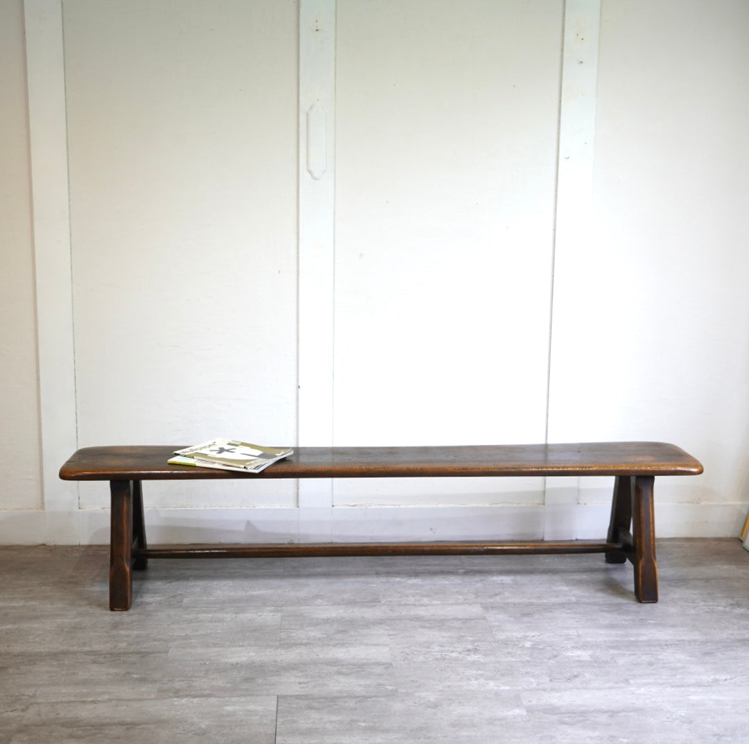 飛騨産業 / HIDA プロヴィンシャル トリッスルベンチ W197 オーク無垢材