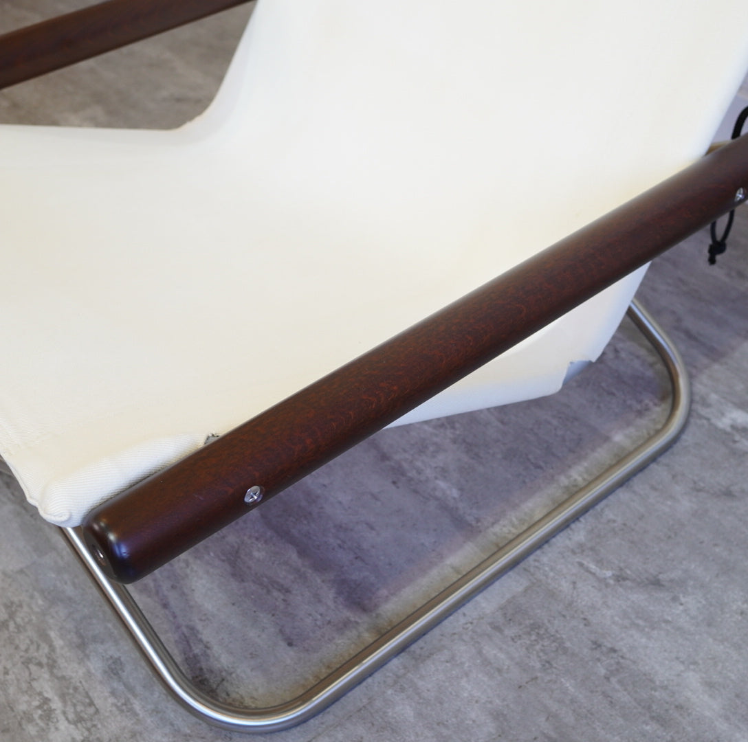 ニーチェアX / NychairX ダークブラウン×ホワイト 新居猛 中古