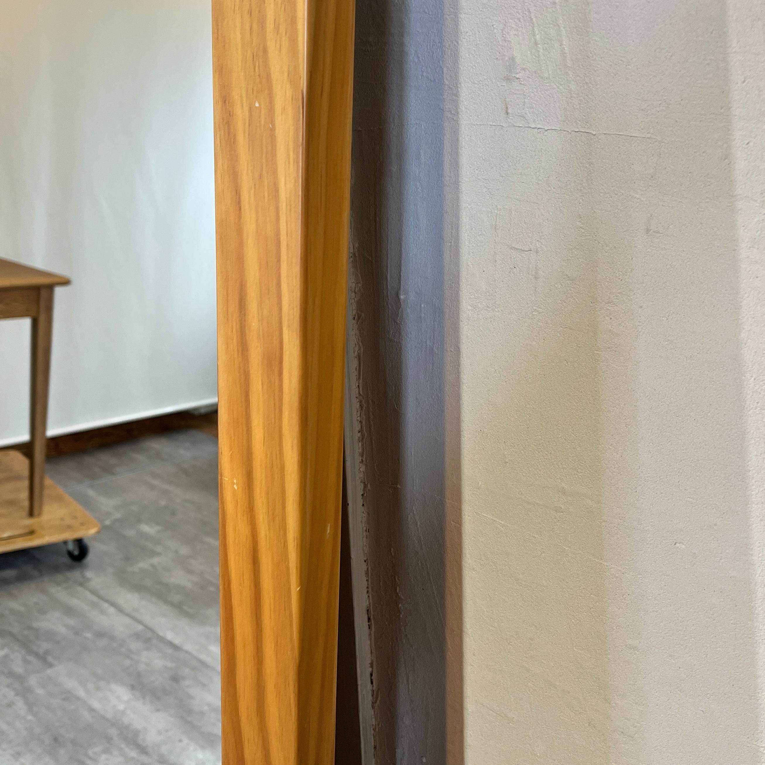 パイン材フレーム 大型ミラー 姿見