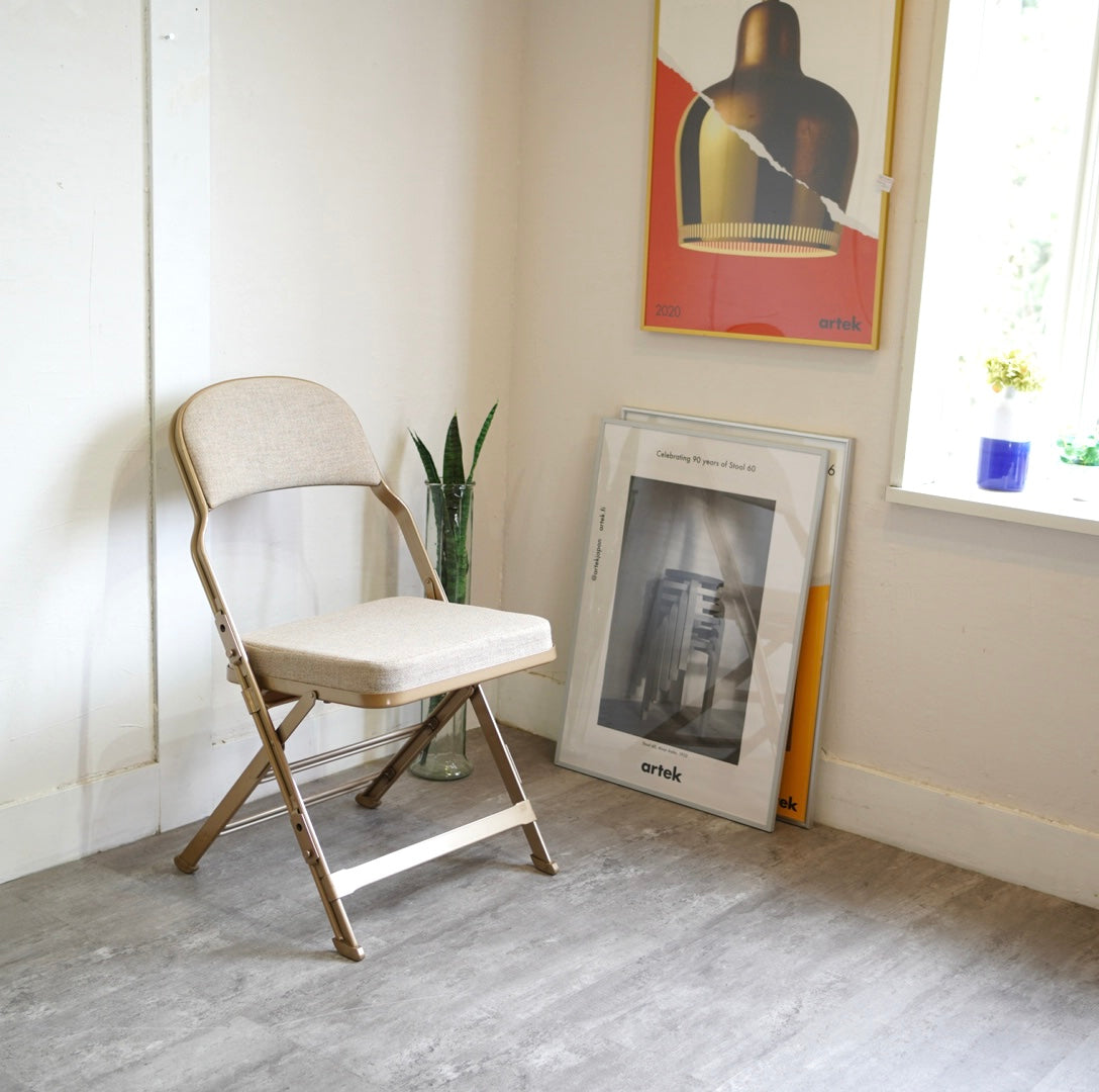 クラリン / CLARIN フルクッションフォールディングチェア 折り畳み椅子