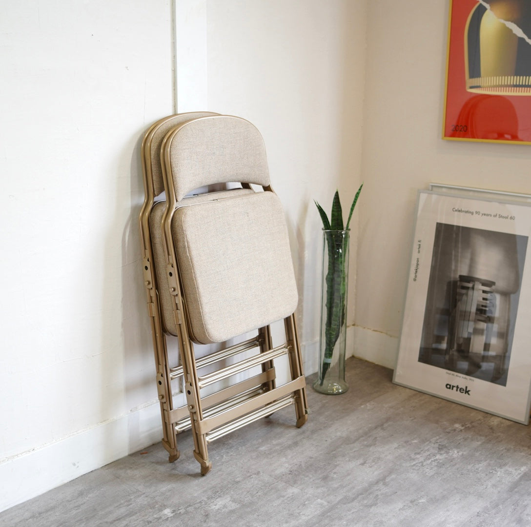 クラリン / CLARIN フルクッションフォールディングチェア 折り畳み椅子