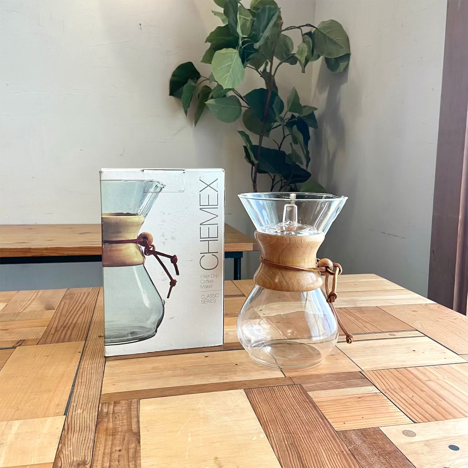 ケメックス / CHEMEX コーヒーメーカー 6カップ ガラス蓋つき