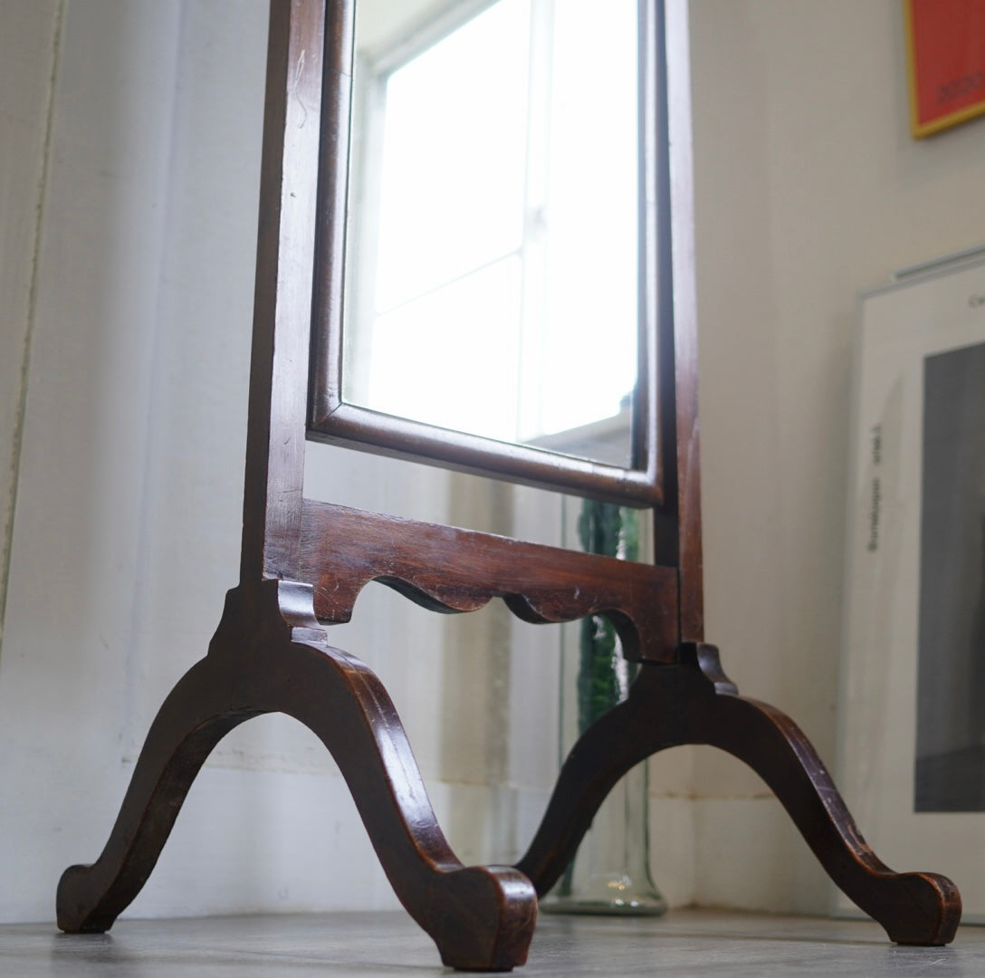 スタンドミラー 全身鏡 アンティーク