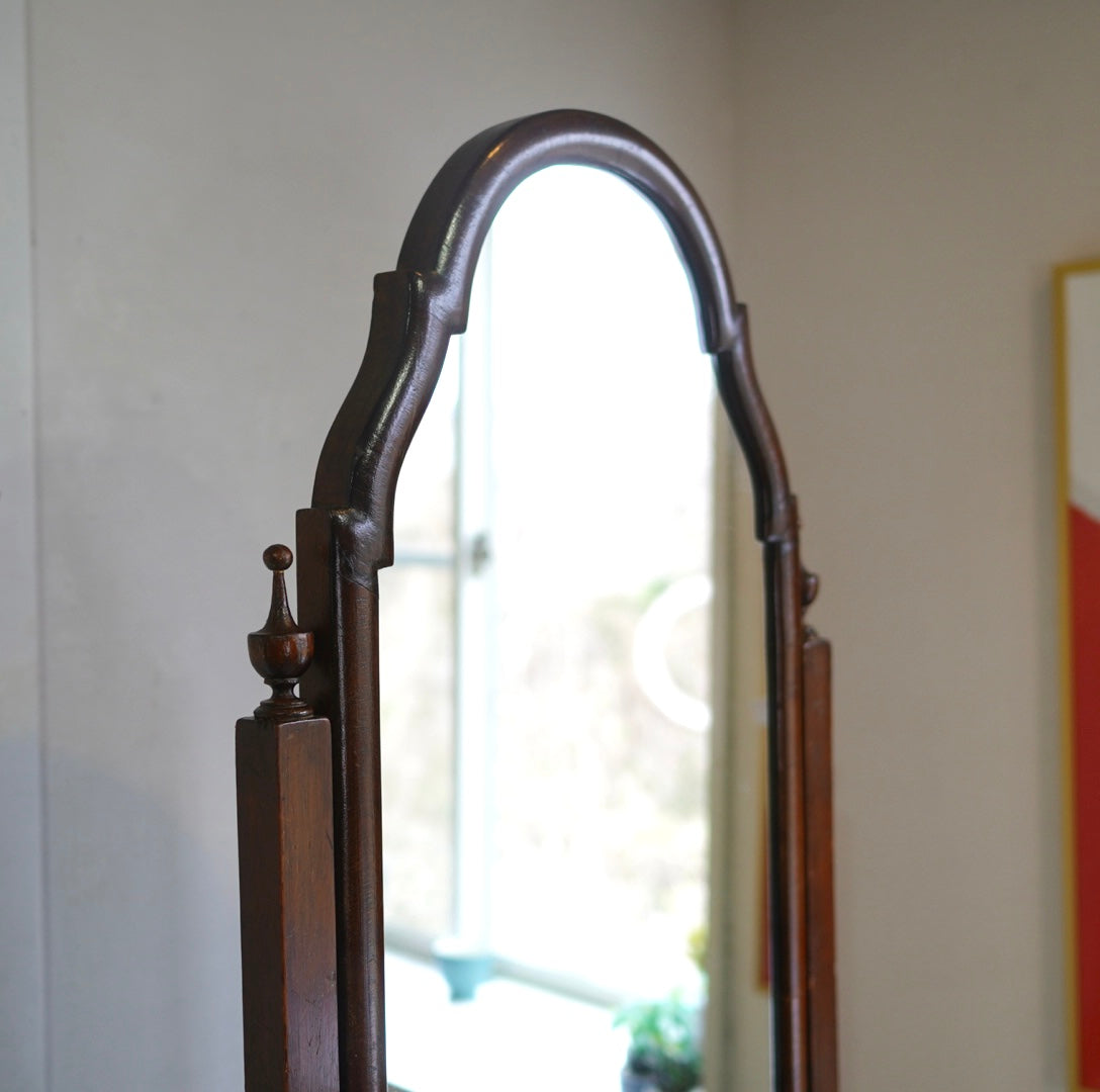 スタンドミラー 全身鏡 アンティーク