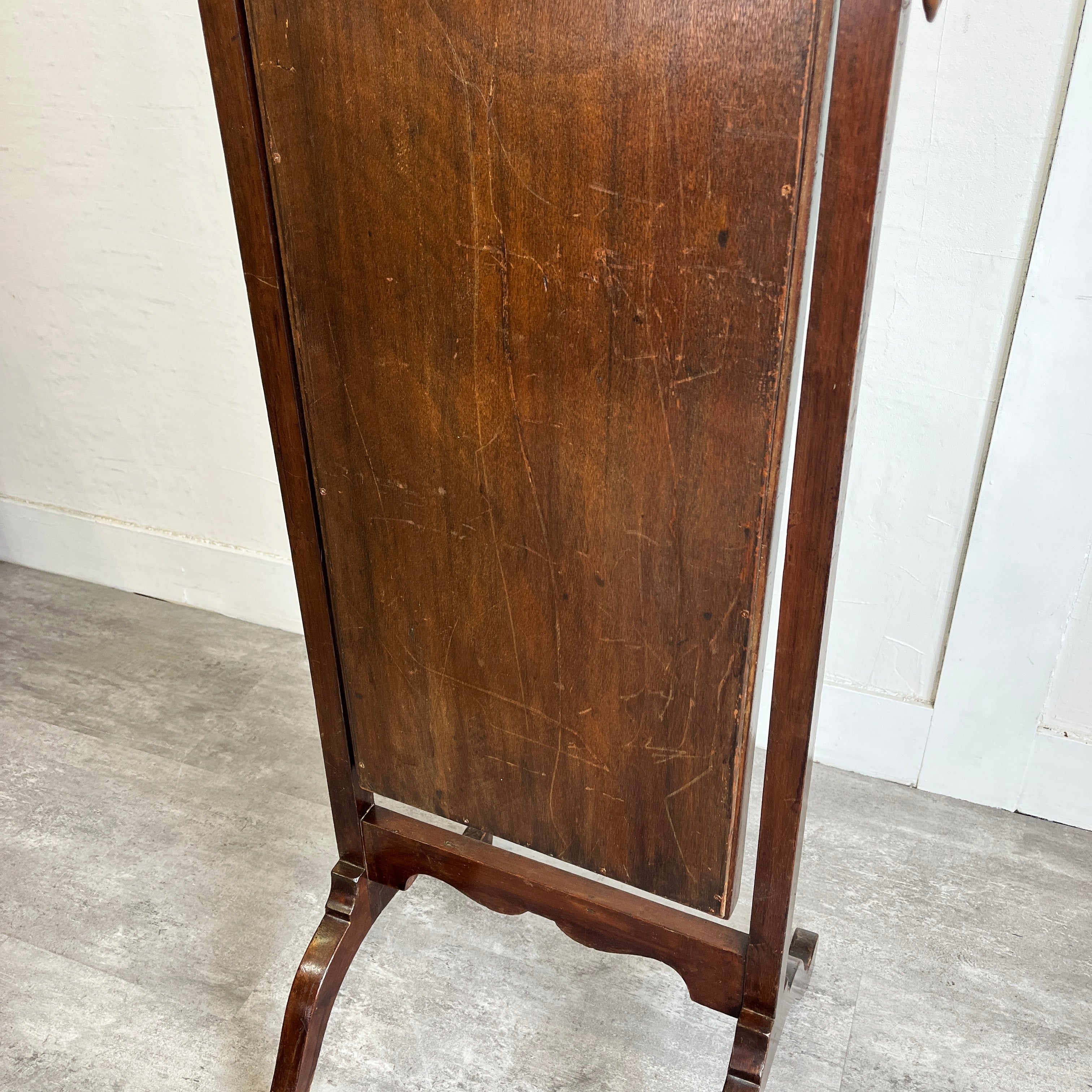 スタンドミラー 全身鏡 アンティーク