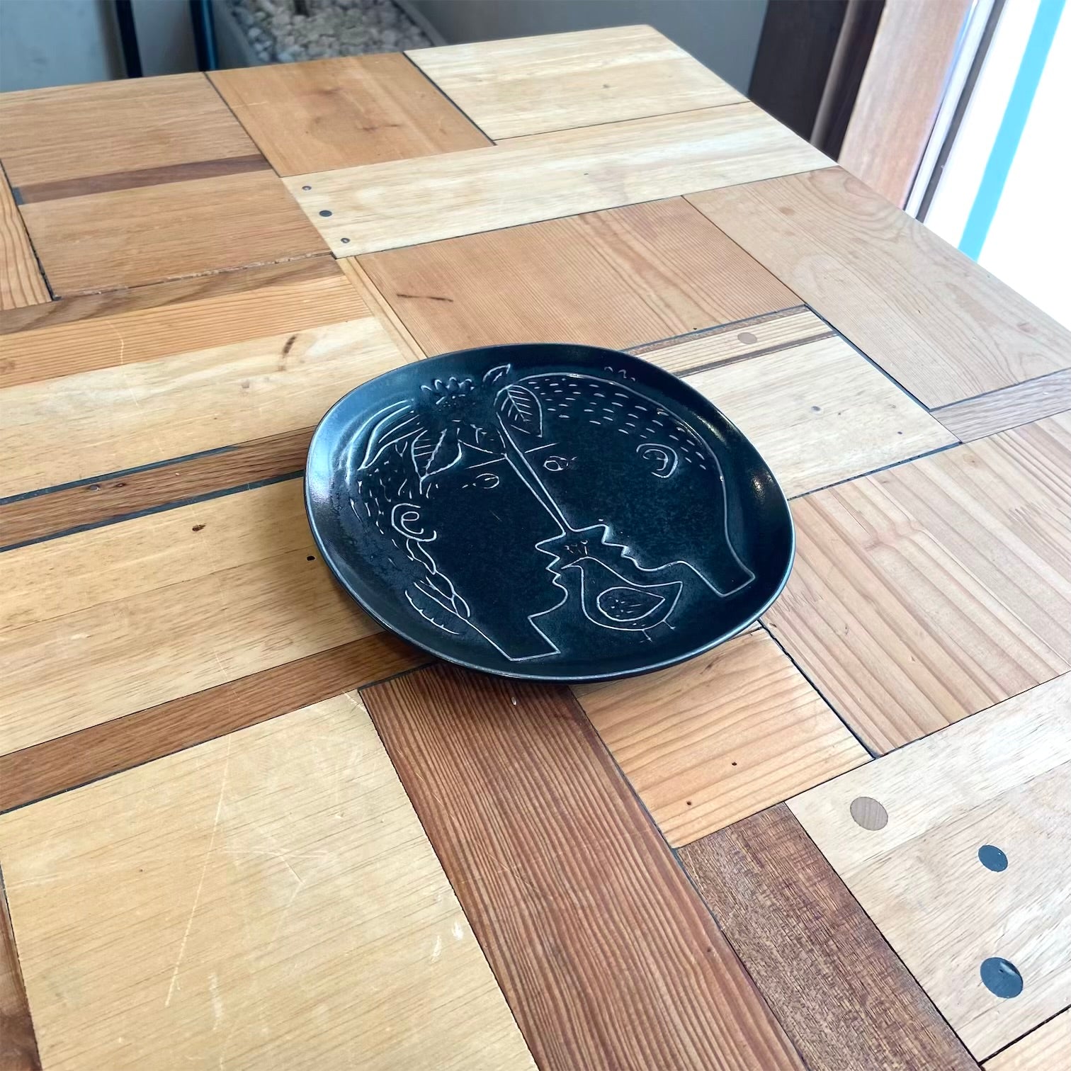 グスタフスベリ / Gusatavsberg ピアッツァ / Piazza シリーズ 男女  プレート ヴィンテージ リンドベリ