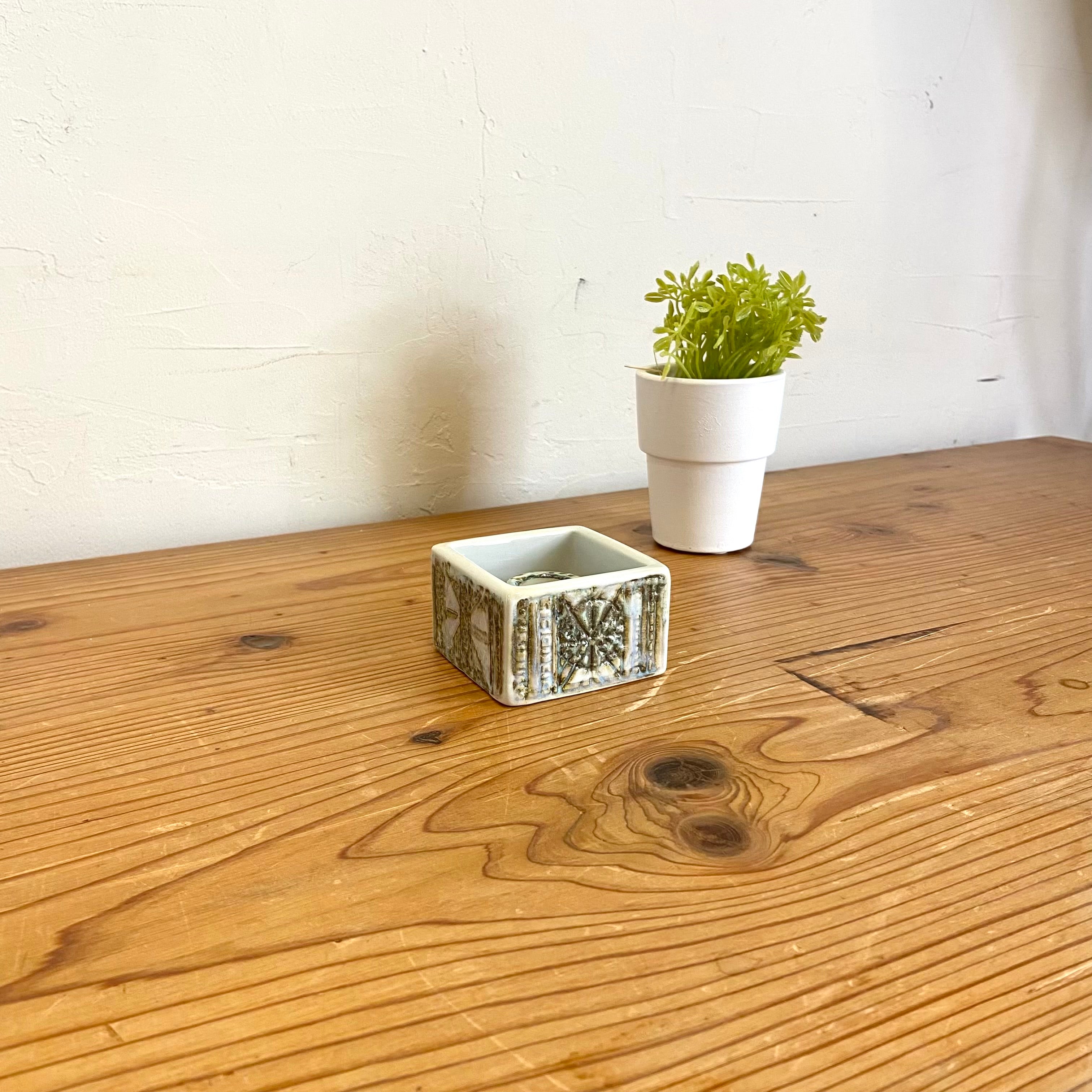 ロイヤルコペンハーゲン / ROYAL COPENHAGEN テネラ キャンドルホルダーヴィンテージ