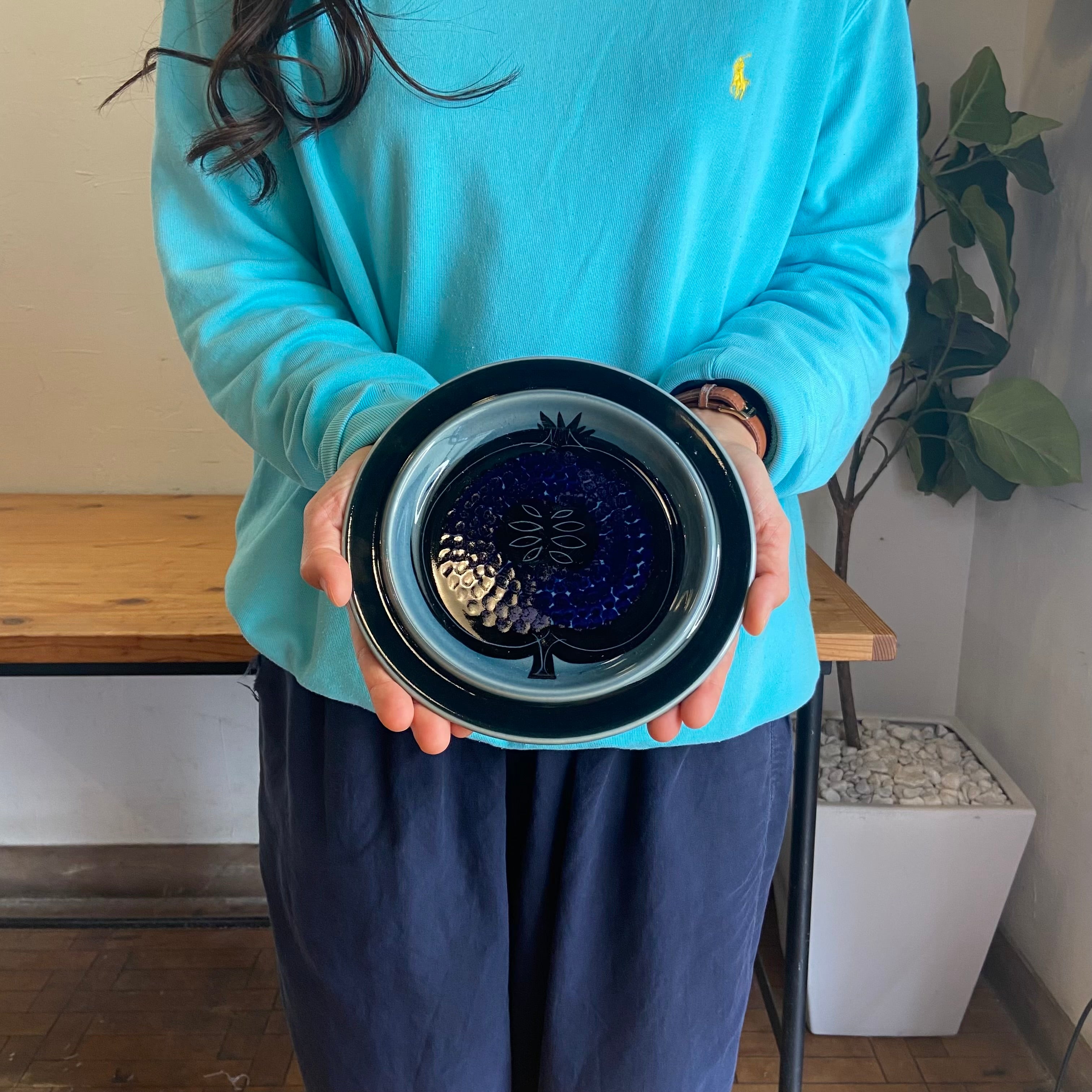 アラビア/ ARABIA  フラクタス プレート 20cm  ヴィンテージ