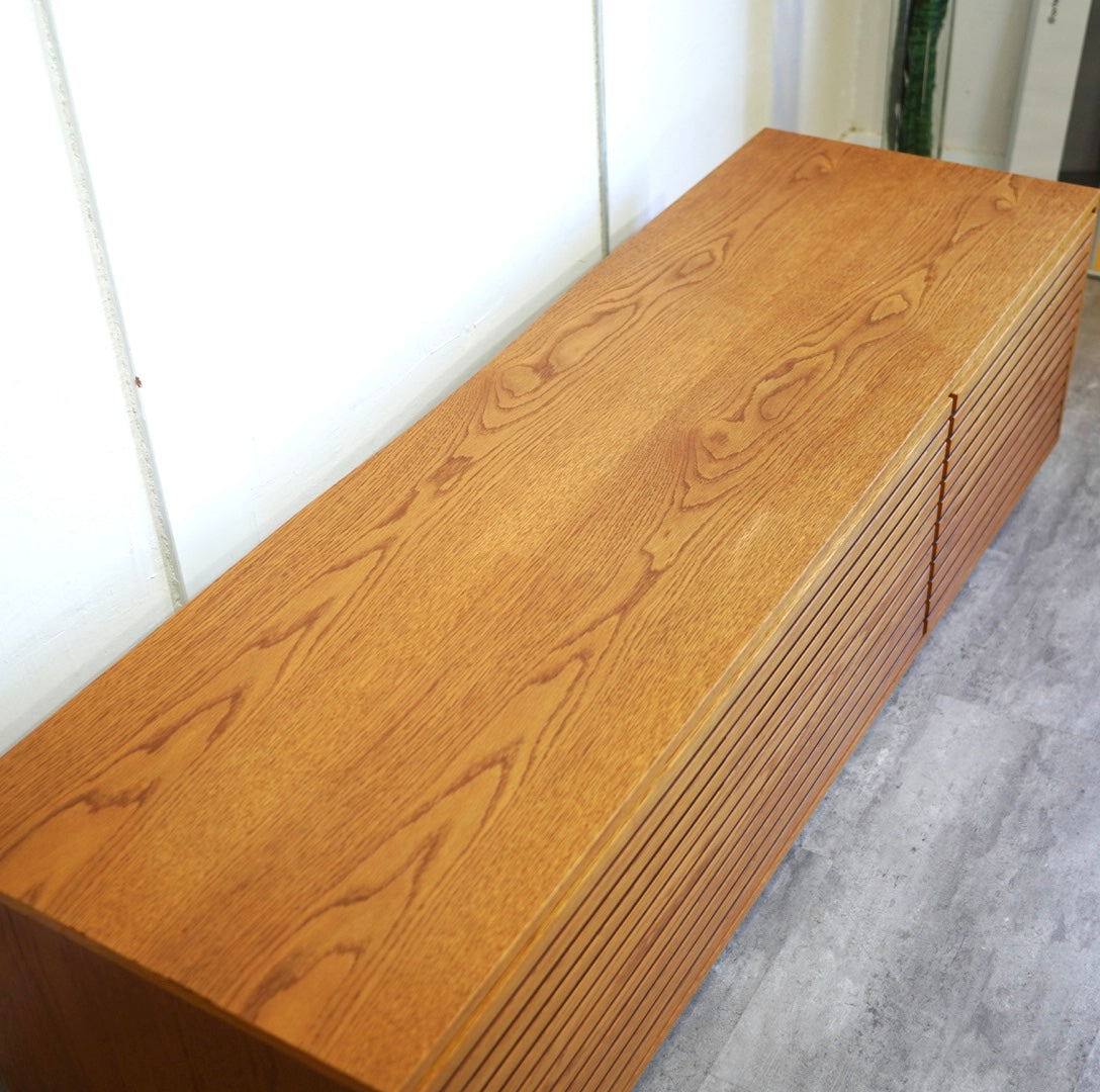 広松木工 VERA CREPA / ベラクレッパ テレビボード 150 オーク 中古 TV