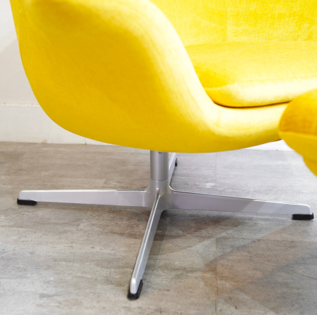 中村工芸 / nakamura ラウンジチェア N735-01 ＆ オットマン N734-ST