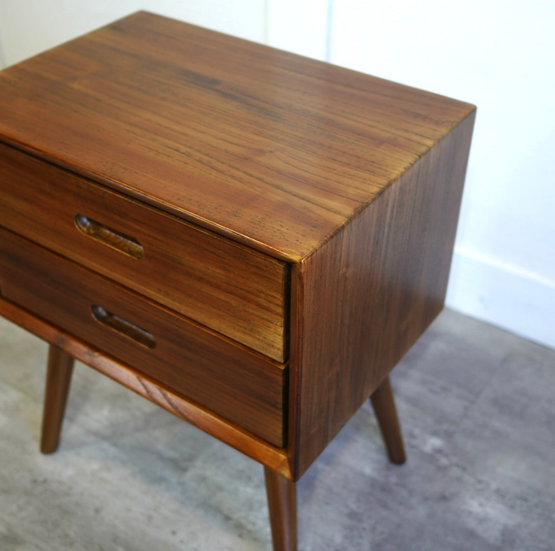 スンカイ材 サイドチェスト ウォールナット ナチュラル 未使用