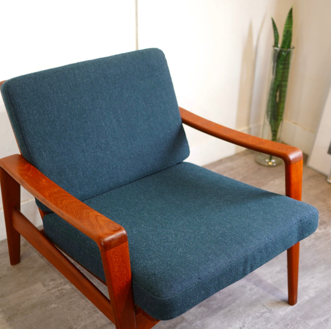 コンフォート / komfort アームソファ 1人掛け チーク デンマーク 北欧ヴィンテージ