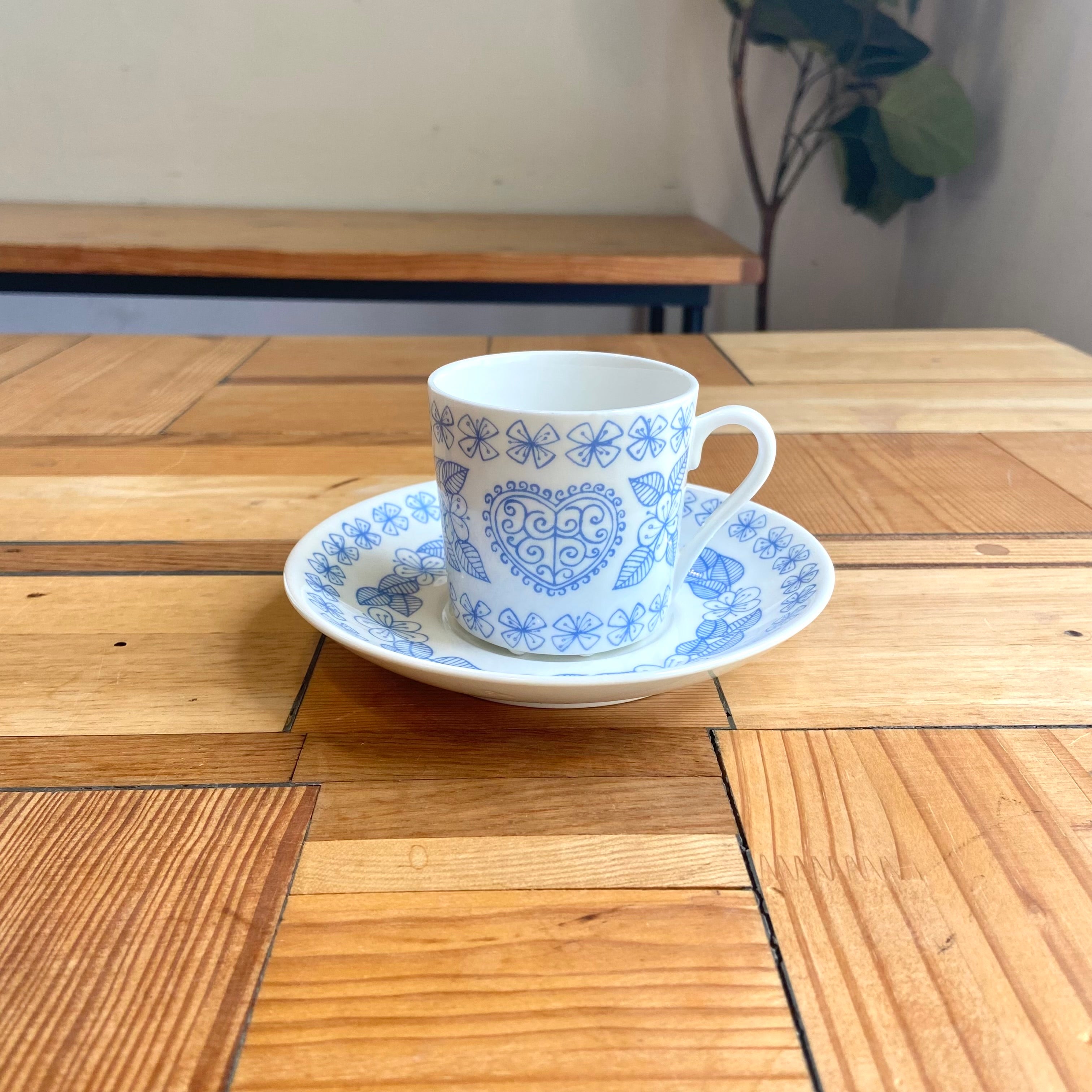 グスタフスベリ / Gusatavsberg ボロ / Boro シリーズ カップ＆ソーサ― ヴィンテージ リンドベリ