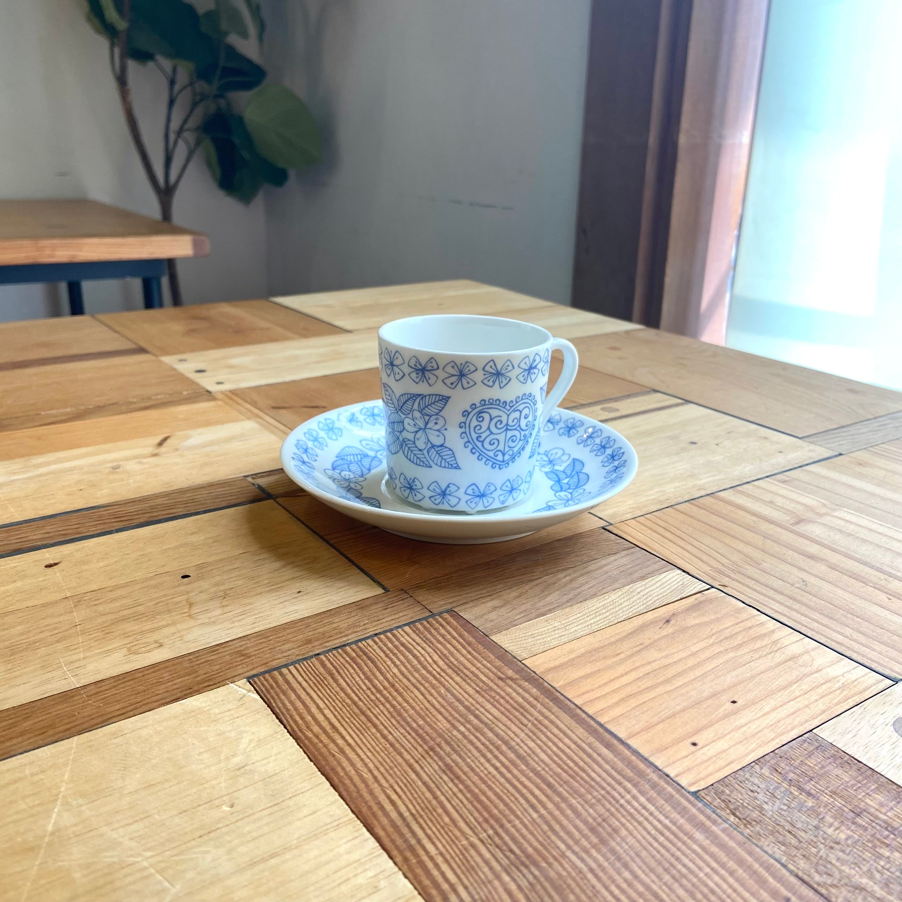 グスタフスベリ / Gusatavsberg ボロ / Boro シリーズ カップ＆ソーサ― ヴィンテージ リンドベリ