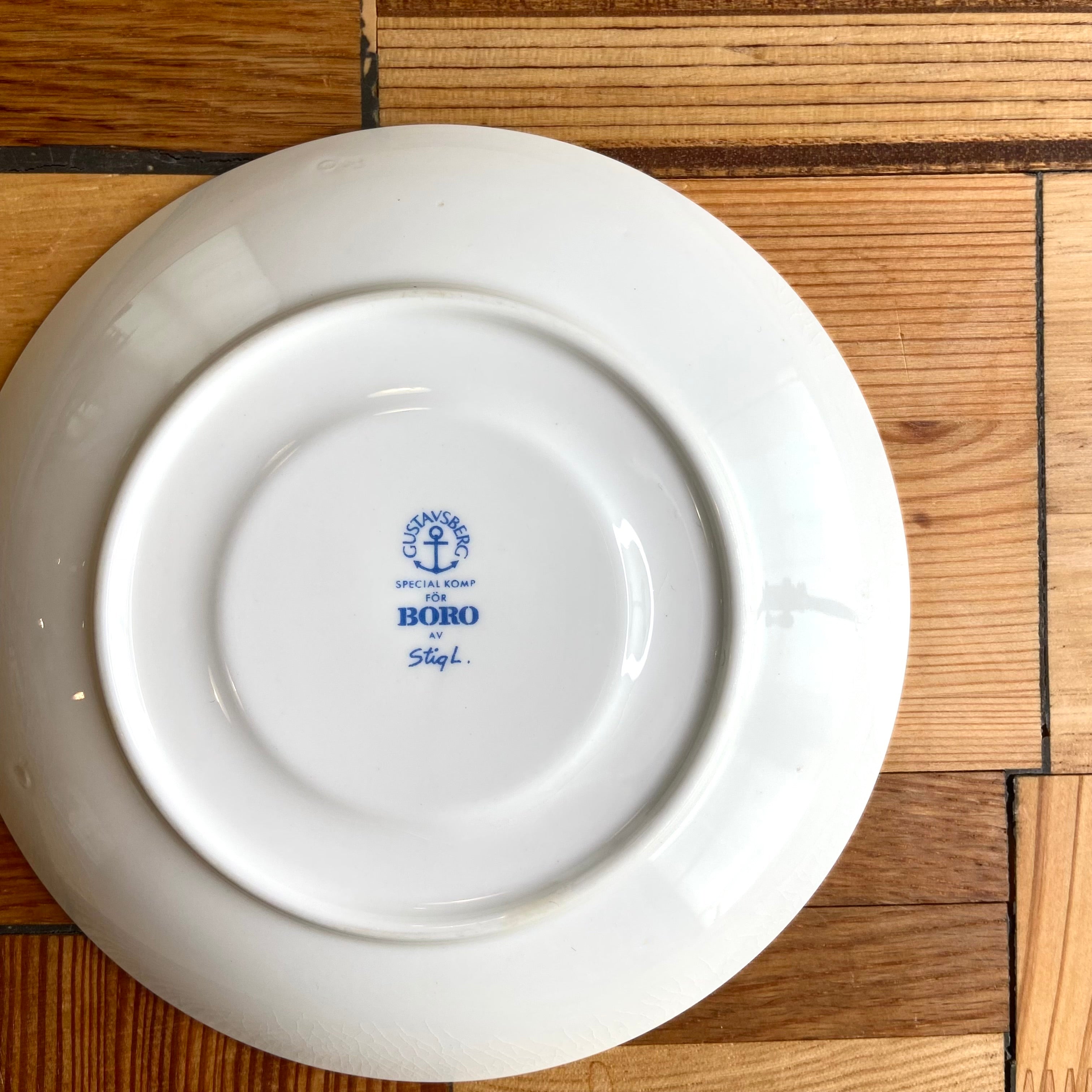 グスタフスベリ / Gusatavsberg ボロ / Boro シリーズ カップ＆ソーサ― ヴィンテージ リンドベリ