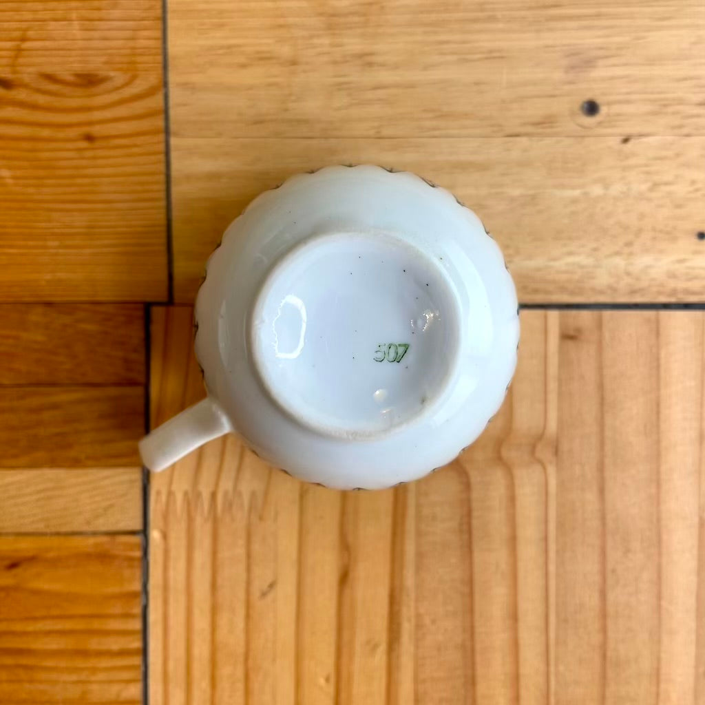 グスタフスベリ / Gusatavsberg サリックス / Salix シリーズ カップ＆ソーサー ブラック ヴィンテージ リンドベリ