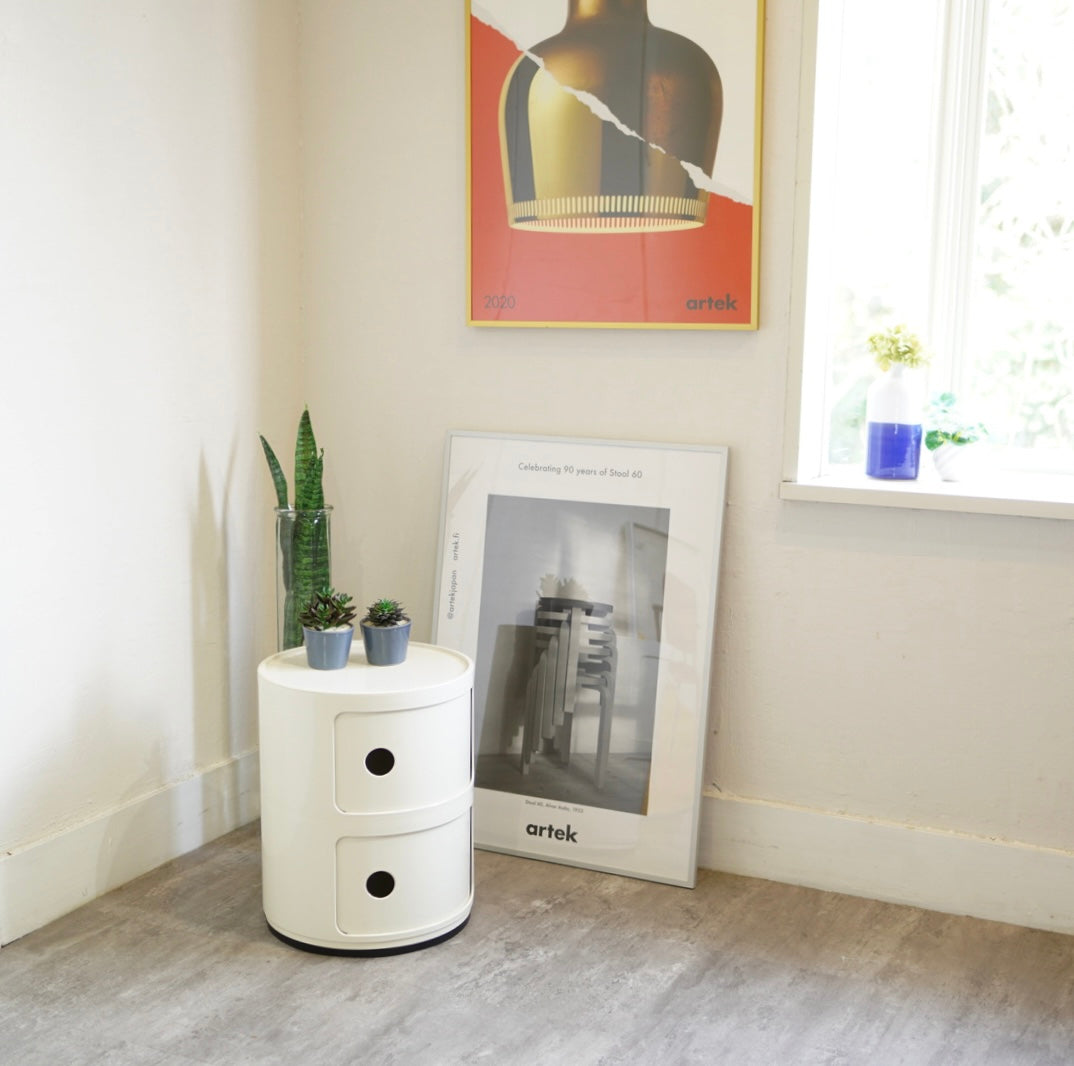 カルテル / Kartell コンポ二ビリ2 ホワイト 2段