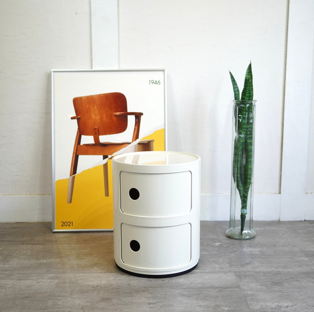 カルテル / Kartell コンポ二ビリ2 ホワイト 2段