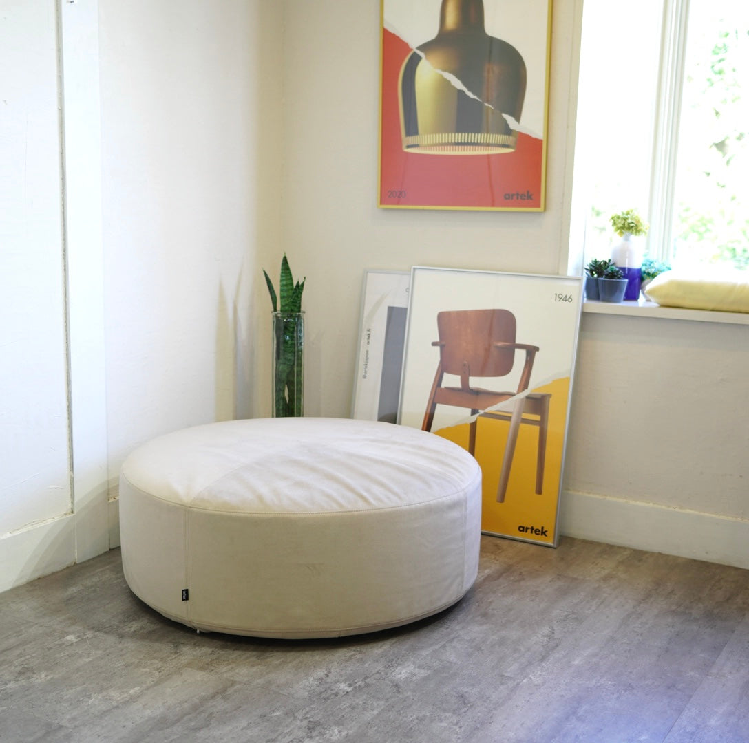 アルフレックス / arflex PI円形スツール オフホワイト