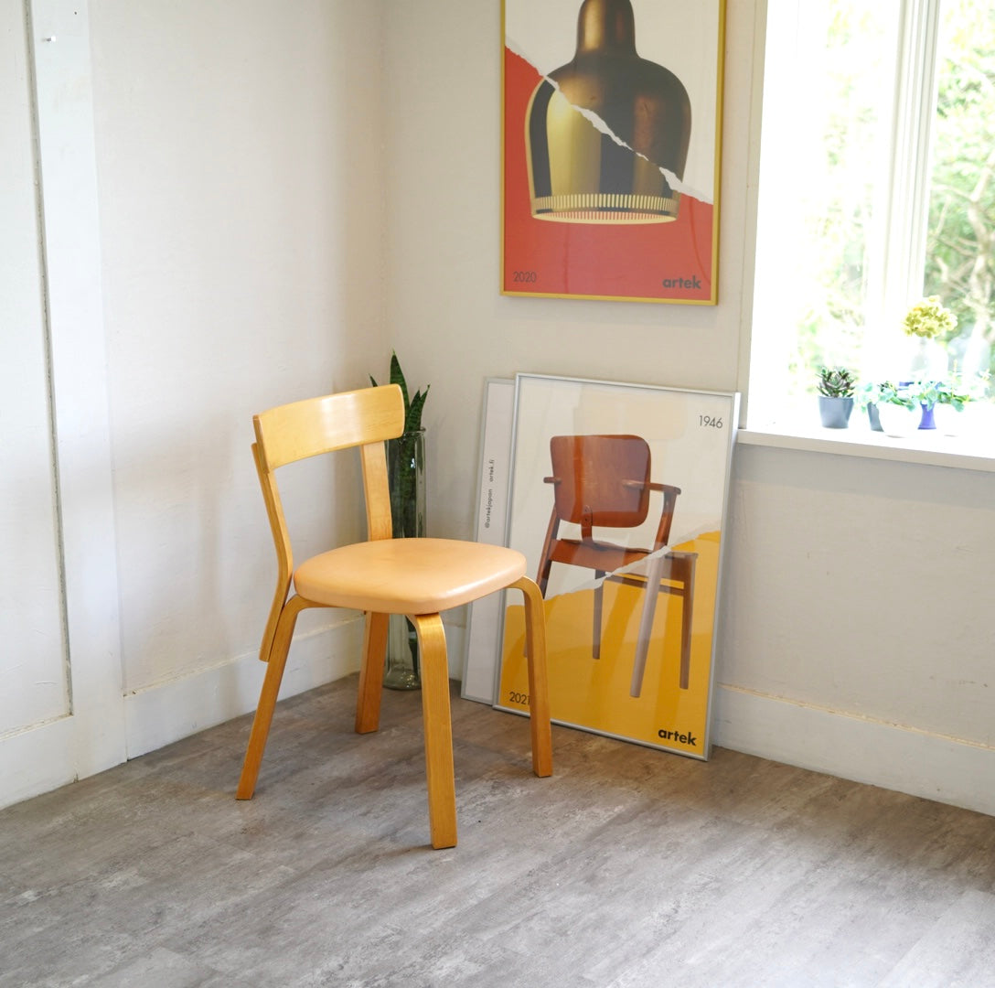 アルテック / Artek チェア 69 アルヴァ・アアルト フィンランド 中古