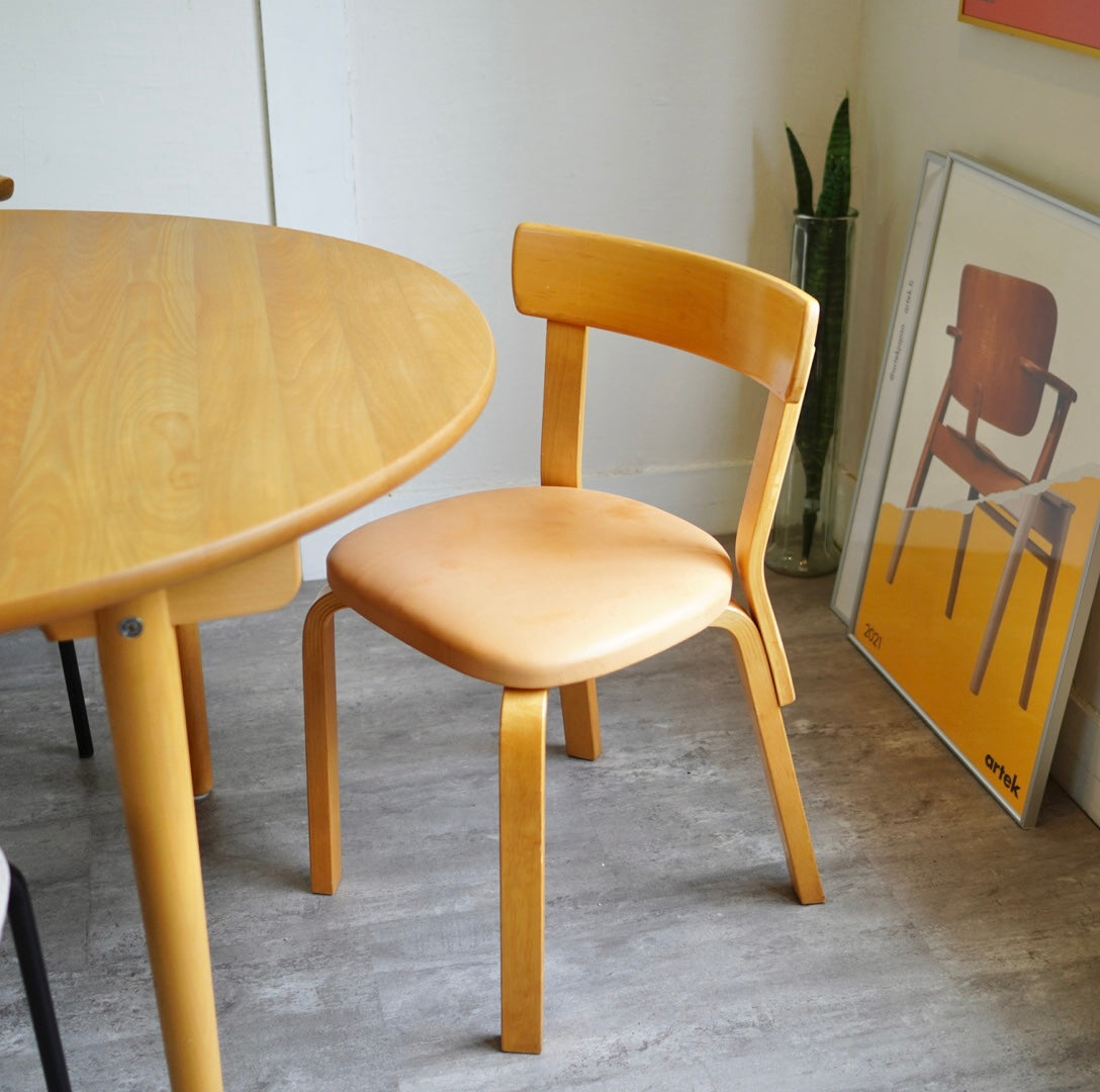 アルテック / Artek チェア 69 アルヴァ・アアルト フィンランド 中古