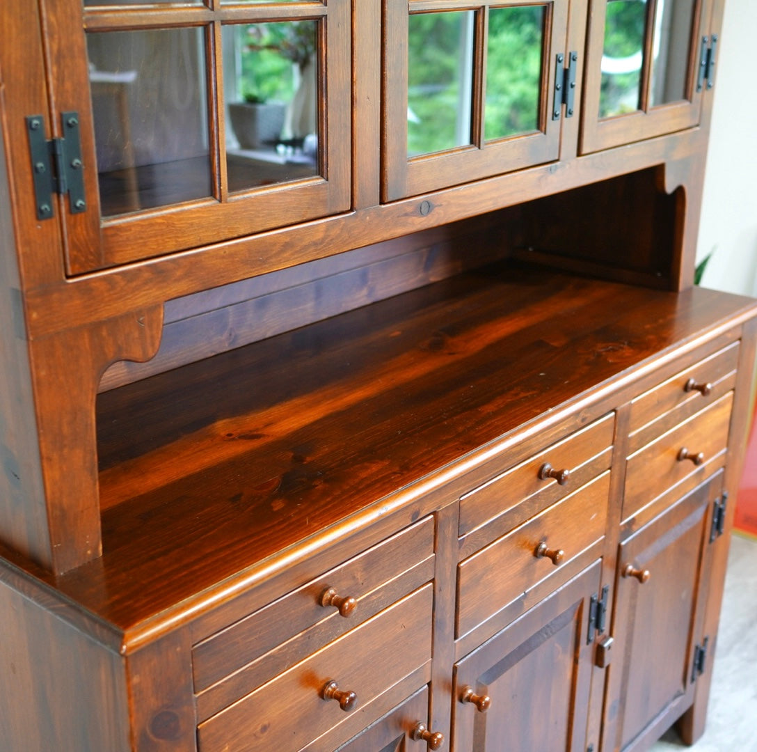 アンファン / Enfant パイン材カップボード 食器棚