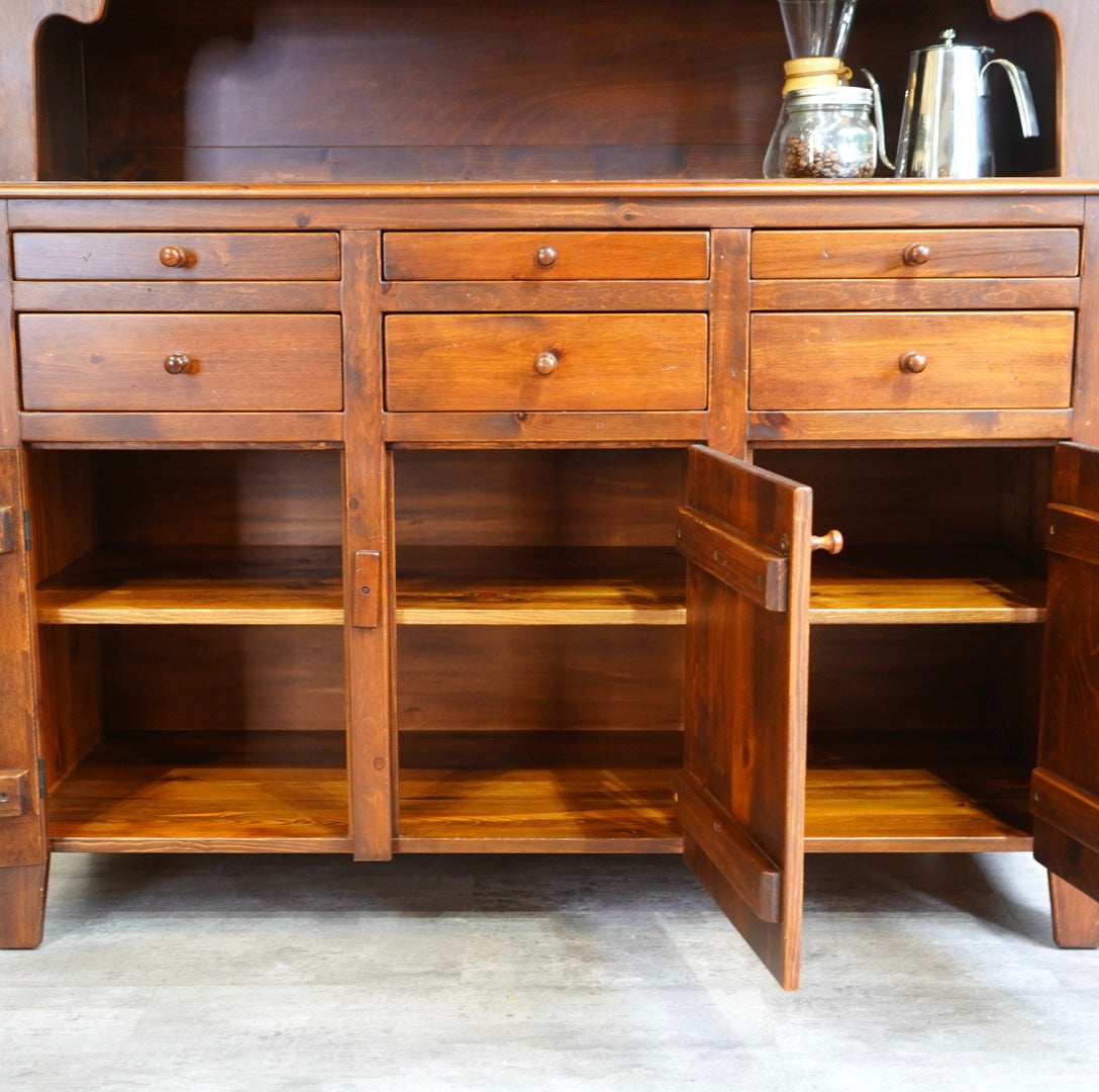 アンファン / Enfant パイン材カップボード 食器棚