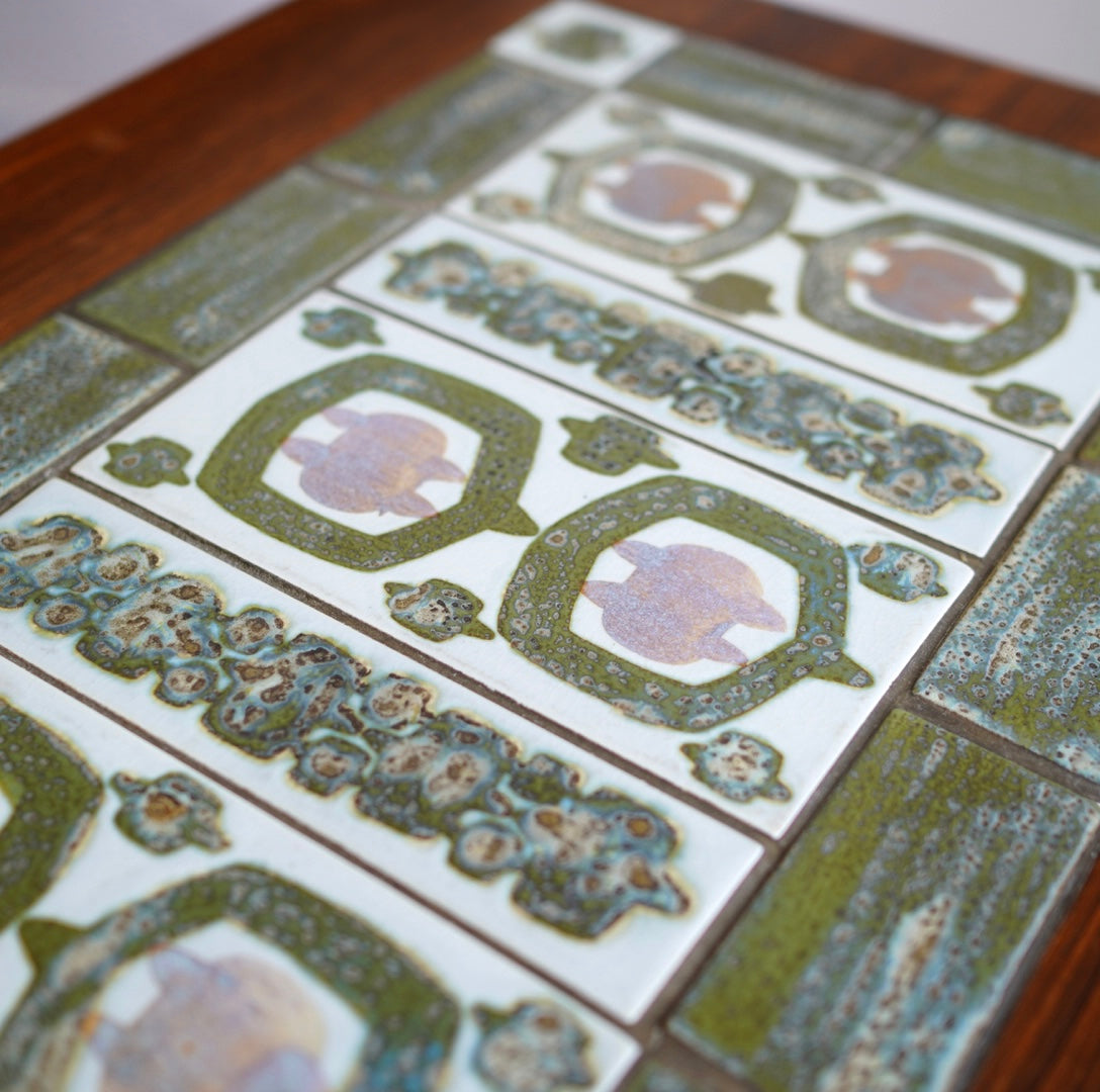 ハスレヴ&ロイヤルコペンハーゲン / Haslev & Royal Copenhagen テネラ タイルトップ ネストテーブル デンマーク ヴィンテージ