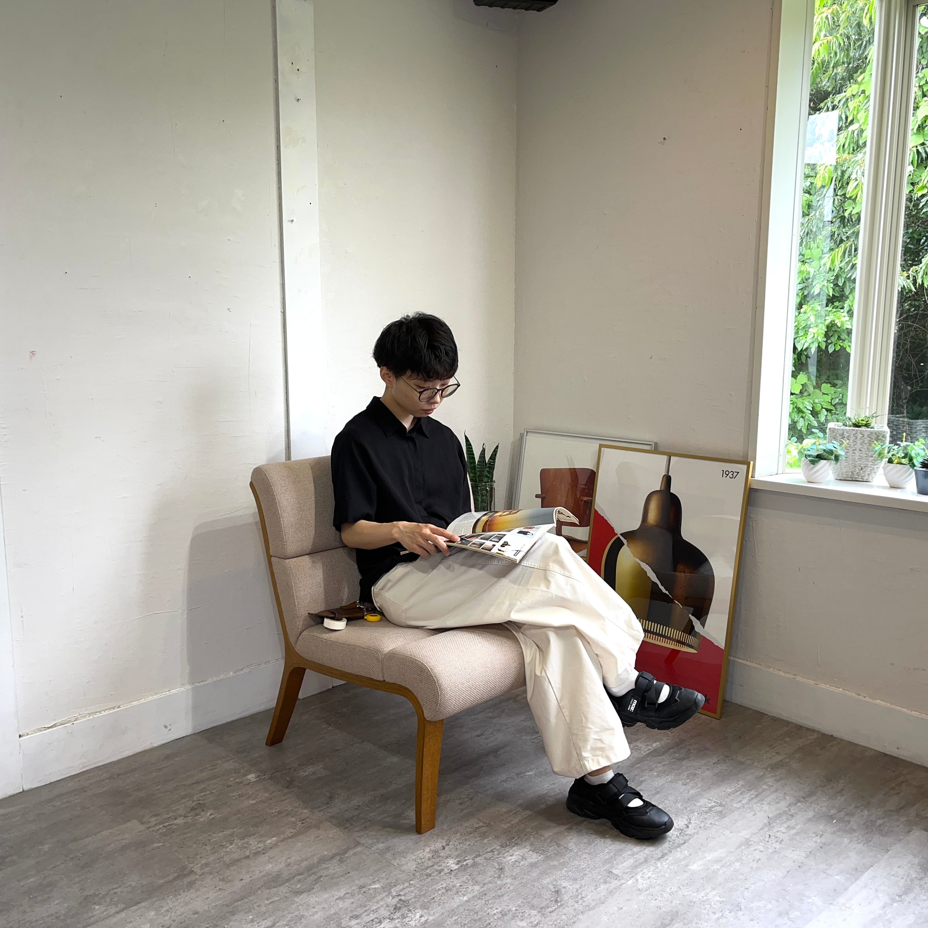 天童木工 / Tendo  イージーチェア 1人掛け プライウッド