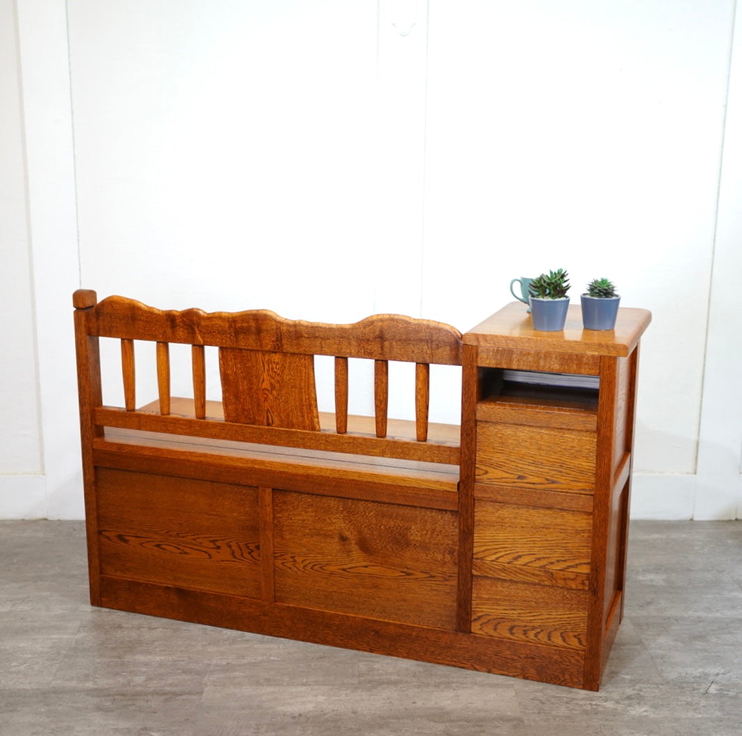 オークヴィレッジ / Oak Village ベンチチェスト 収納 オーク無垢材