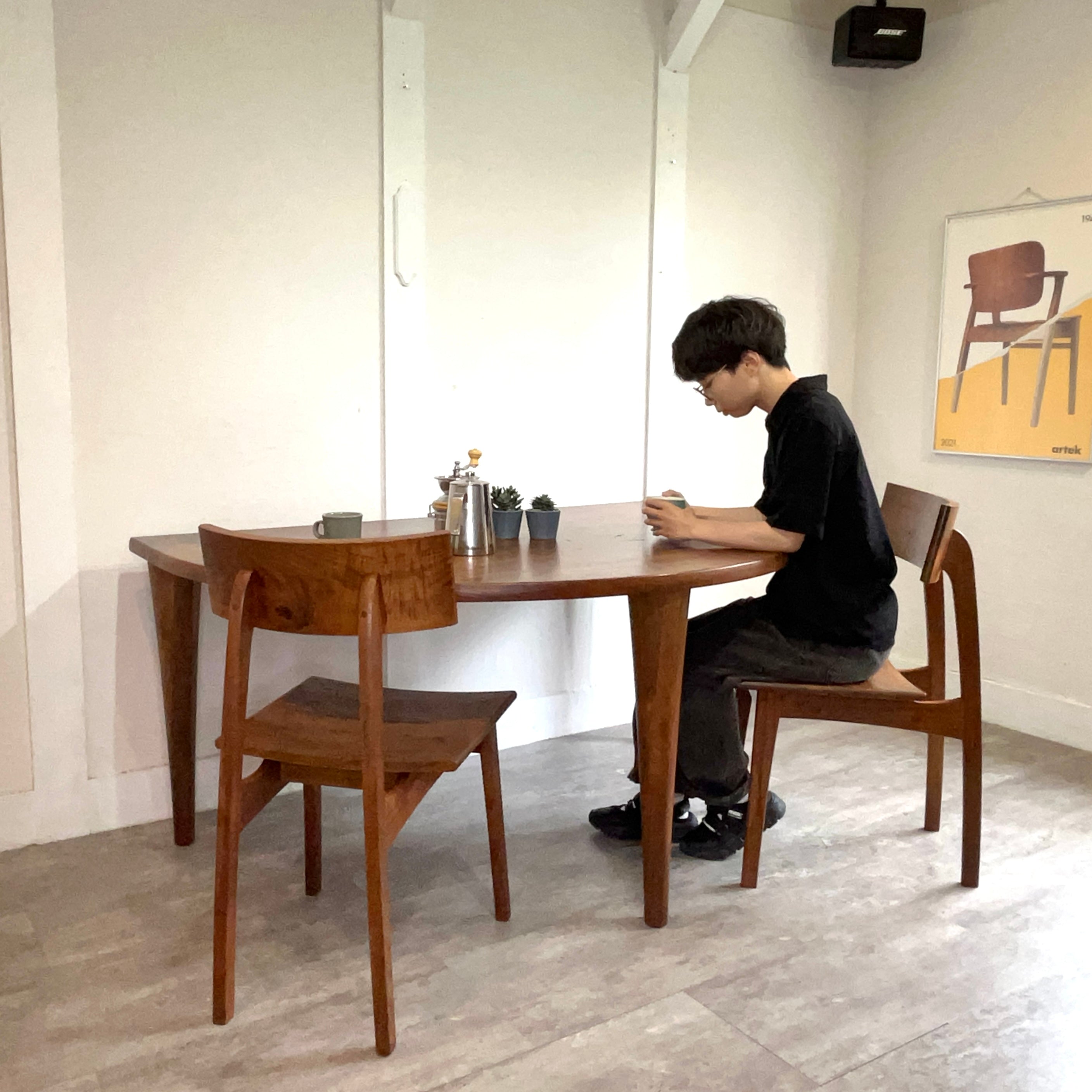 HIDA ダイニングチェア ウォールナット 無垢材 パート3 HIDA ダイニングチェア ウォールナット 無垢材 パート3