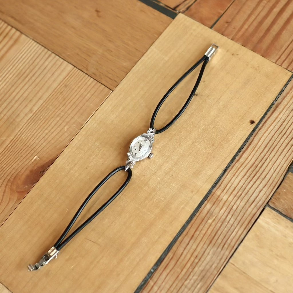 ブローバ / BULOVA カットガラス ダイヤ 腕時計 手巻き ヴィンテージ 【81】