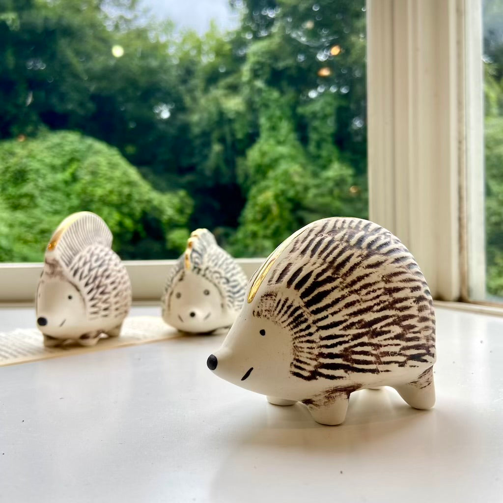 リサラーソン 金のハリネズミ3兄弟 333セット限定 イギー ピギー