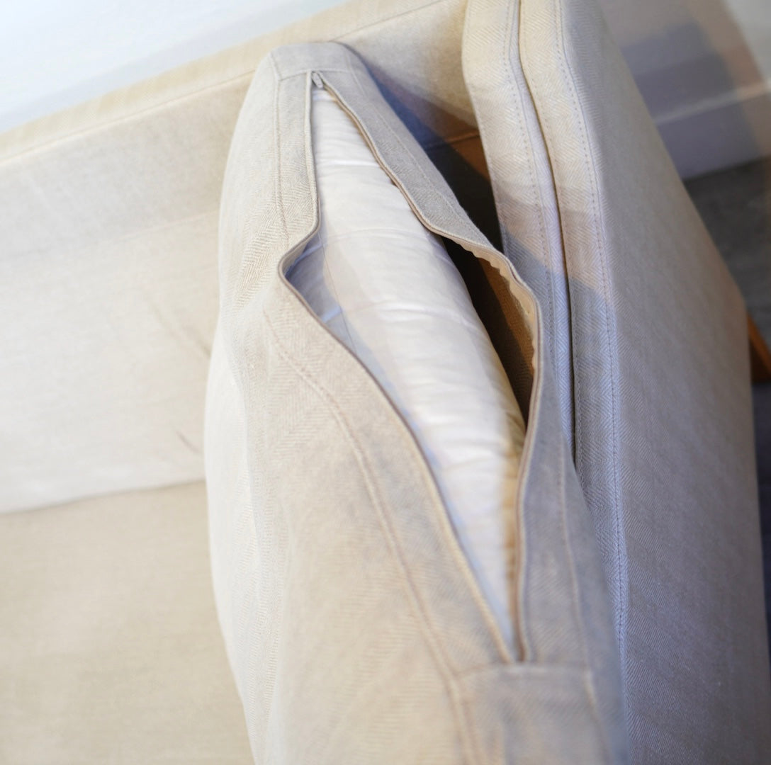 【送料無料！10月12日迄】HOLLY WOOD BUDDY FURNITURE / ハリウッドバディファニチャー 北欧スタイル 羽毛たっぷり2Pソファ