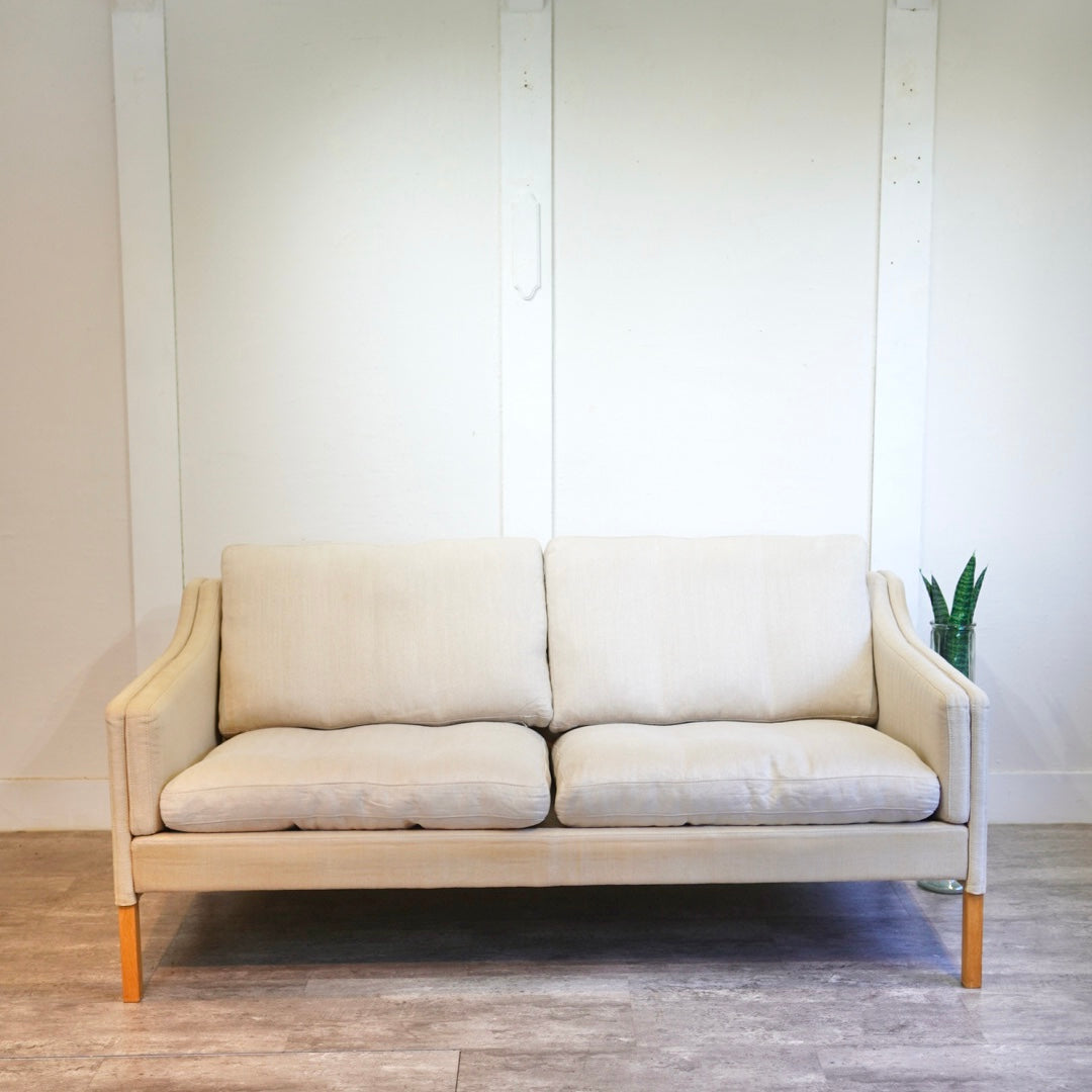 【送料無料！10月12日迄】HOLLY WOOD BUDDY FURNITURE / ハリウッドバディファニチャー 北欧スタイル 羽毛たっぷり2Pソファ