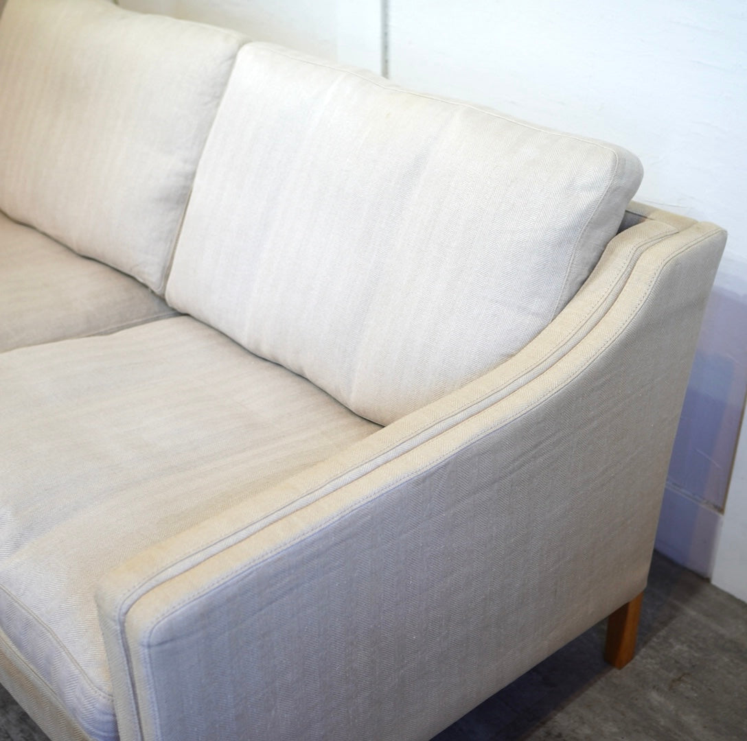 【送料無料！10月12日迄】HOLLY WOOD BUDDY FURNITURE / ハリウッドバディファニチャー 北欧スタイル 羽毛たっぷり2Pソファ