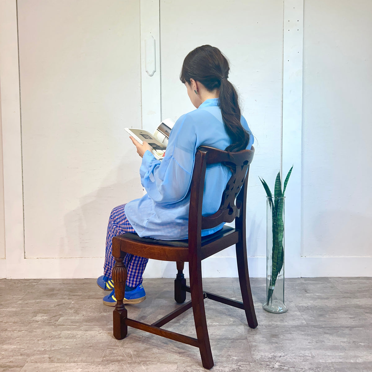HILO Furniture HILL & LONG LTD バルボスレッグ アンティークチェア