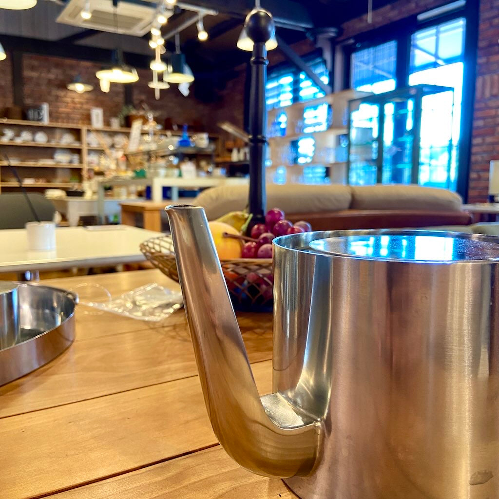 ステルトン / Stelton シリンダーライン AJ ティーポット＆トレイ 5点