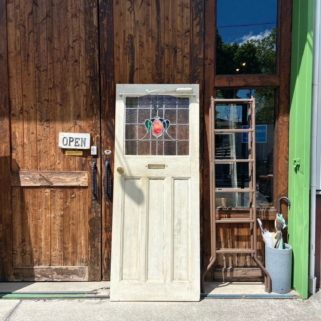 中古 高級品 無垢チーク材製!お屋敷のドア(1) | ラフジュ工房
