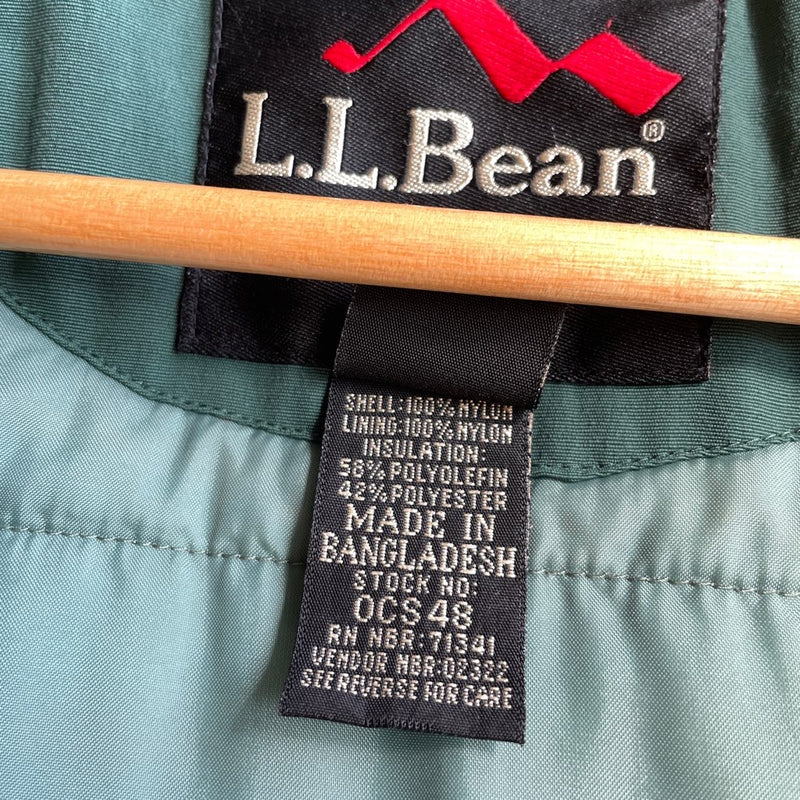 【古着】 L.L.Bean マウンテンパーカー カーキ　