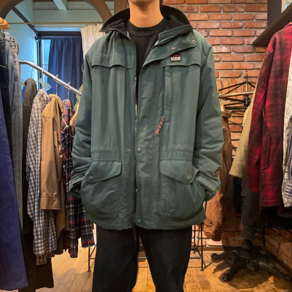 【古着】 L.L.Bean マウンテンパーカー カーキ　