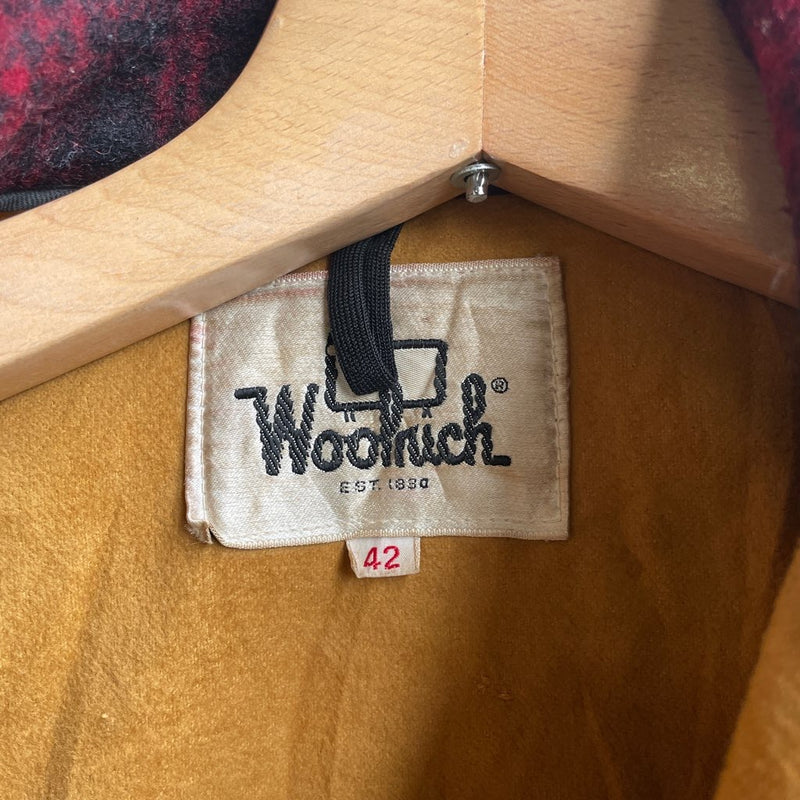 【古着】 60-70s ウールリッチ/WOOLRICH ハンティングジャケット 赤  バッファローチェック　