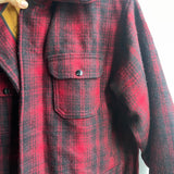 【古着】 60-70s ウールリッチ/WOOLRICH ハンティングジャケット 赤  バッファローチェック　