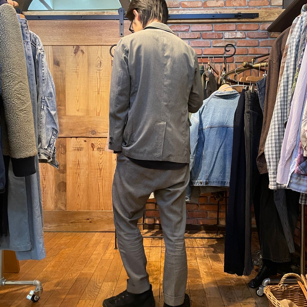 【古着】 ビームスプラス / BEAMS PLUS セットアップ スーツ New Balanceコラボ グレー　