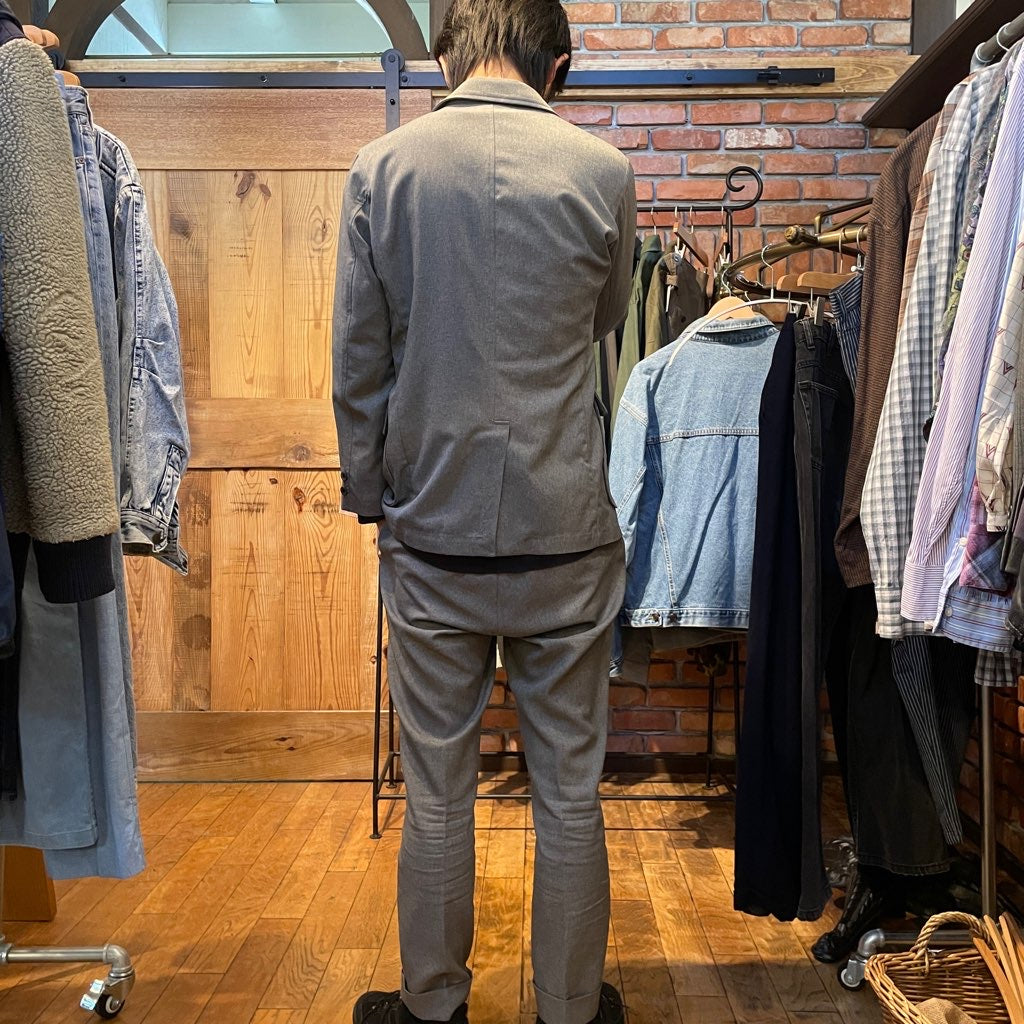 【古着】 ビームスプラス / BEAMS PLUS セットアップ スーツ New Balanceコラボ グレー　