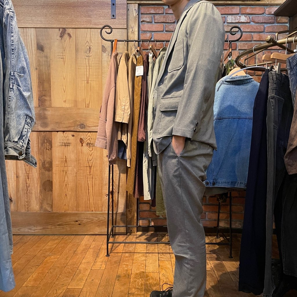 【古着】 ビームスプラス / BEAMS PLUS セットアップ スーツ New Balanceコラボ グレー　