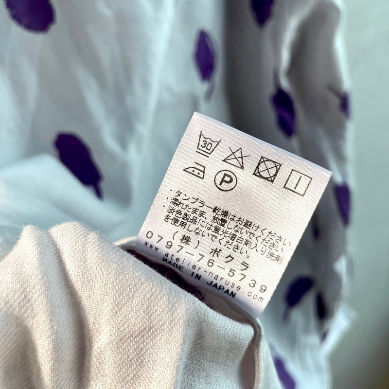 古着】アトリエナルセ atelier naruse コットンフラックス